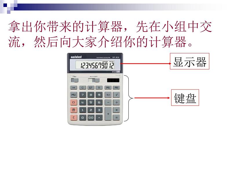 四年级数学下册课件 _ 用计算器计算 苏教版第3页