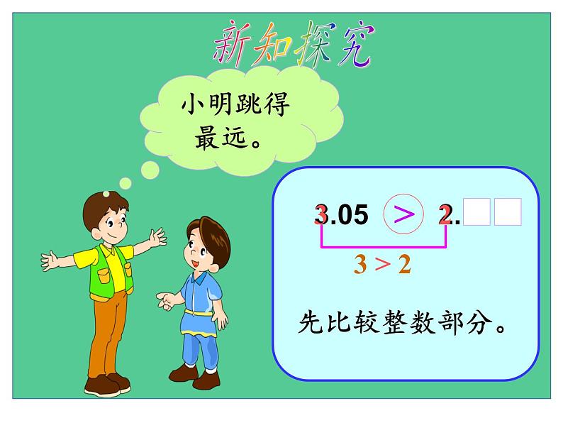 四年级数学下册课件-4.2.2小数的大小比较12-人教版07