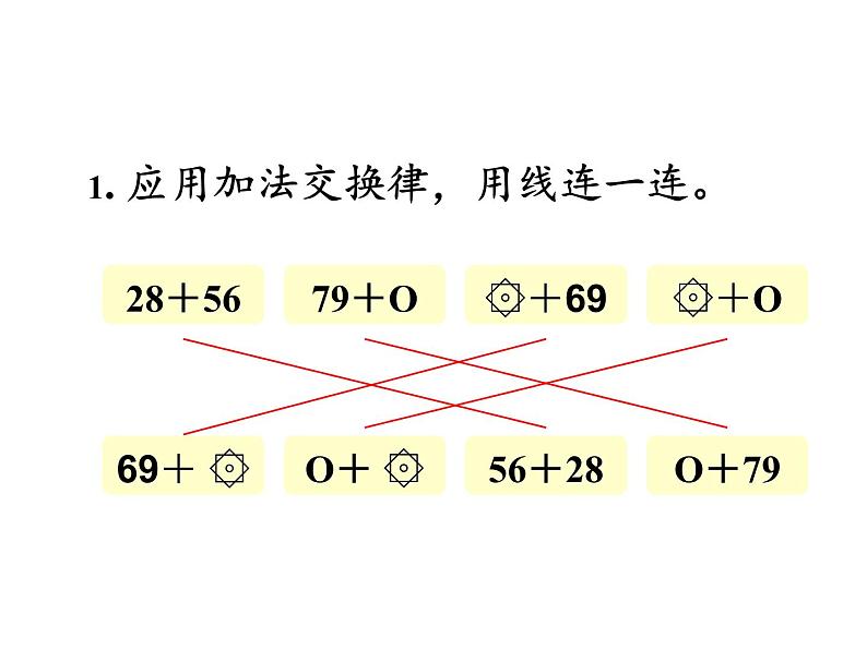 四年级数学下册课件-3.1加法运算定律9-人教版（共13张PPT）06