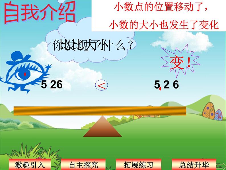 四年级数学下册课件-4.3 小数点移动引起小数大小的变化  人教版（共17张PPT））第3页