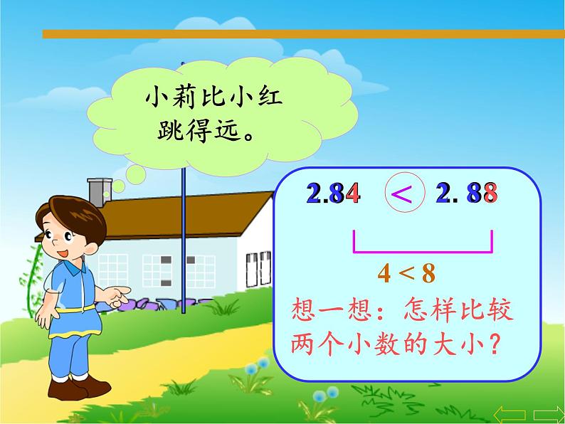 四年级数学下册课件-4.2.2小数的大小比较9-人教版第6页