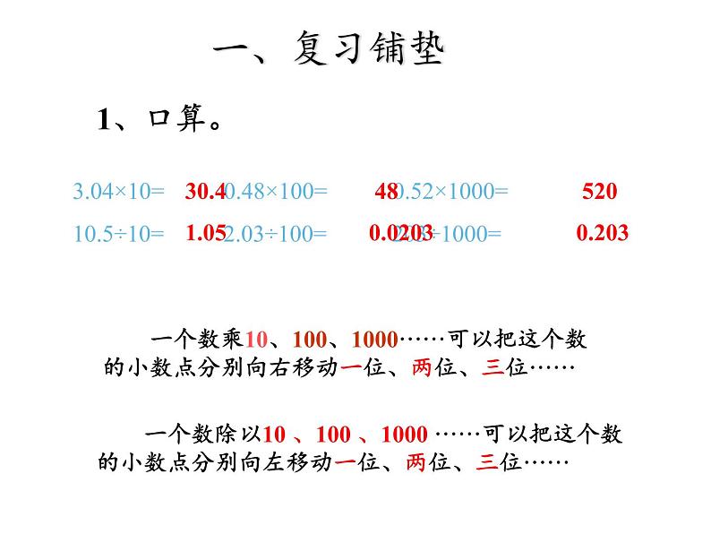 四年级数学下册课件-4.4小数与单位换算4-人教版（共26张PPT）第2页