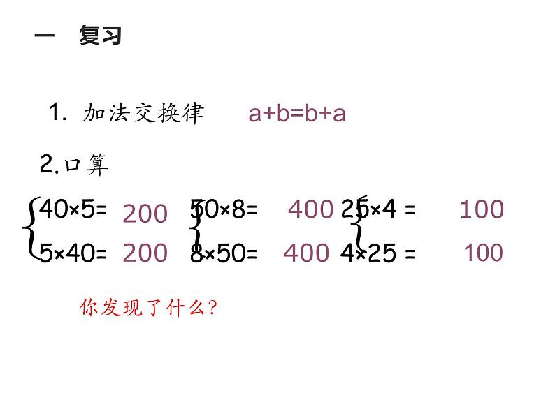 四年级数学下册课件 - 6 乘法交换律 - 苏教版（共13张PPT）第2页