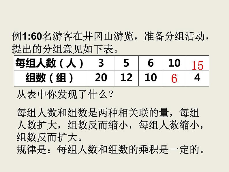 小学数学西师大版六年级下 3.3反比例 课件04