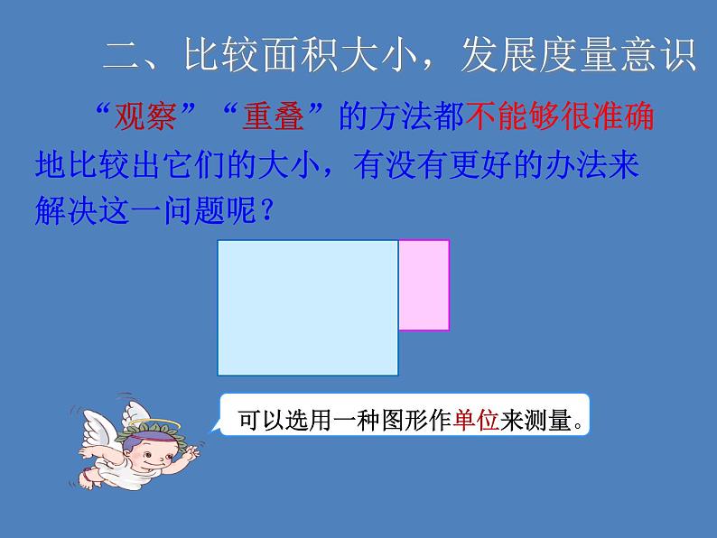 小学数学冀教版三年级下 7.1.1认识面积 课件第5页