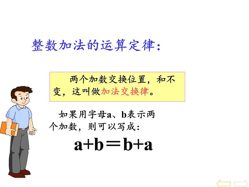 四年级数学下册课件 - 6.3整数加法运算定律推广到小数 - 人教版（共11张PPT）第3页