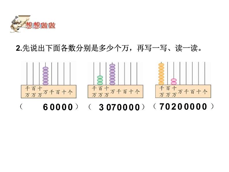 四年级数学下册课件-2.1认识整万数 - 苏教版（共14张PPT）第6页