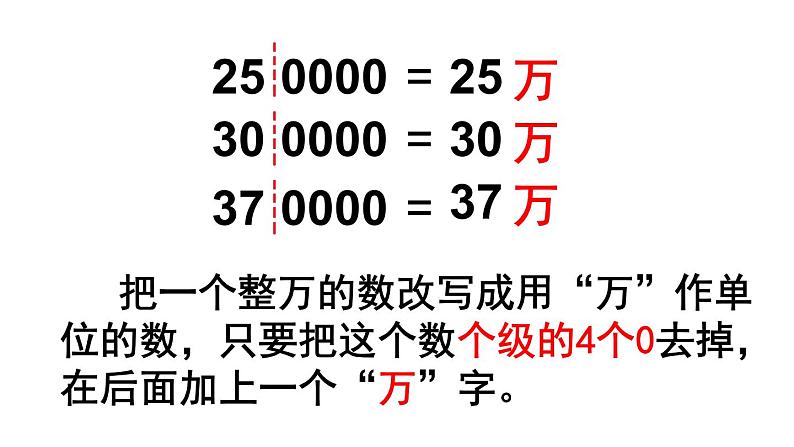 苏教版小学数学四下 2.5多位数改写和比较数的大小 课件07