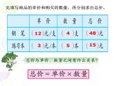 苏教版小学数学四下 3.2常见的数量关系 课件