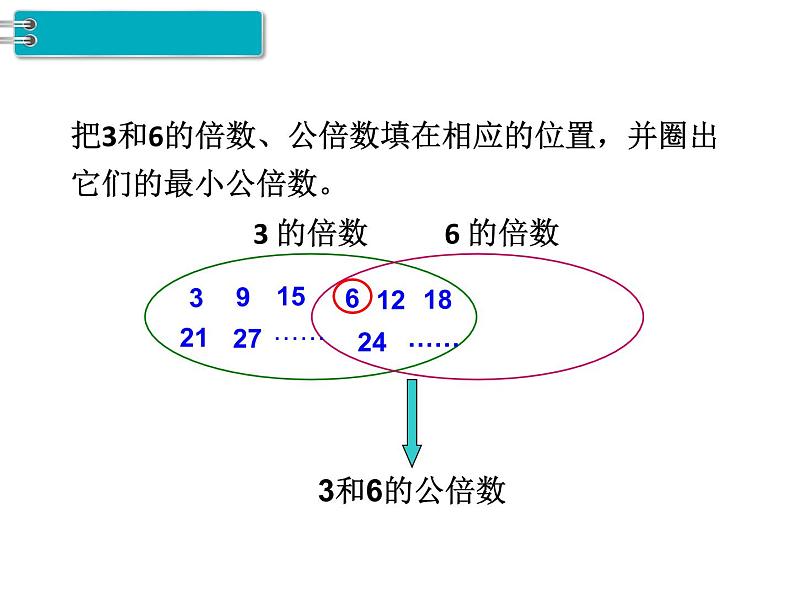 第4单元第9课时  最小公倍数课件PPT第5页