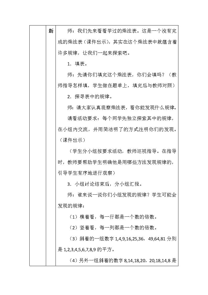 北师大版六年数学下册总复习探索规律教案第2页