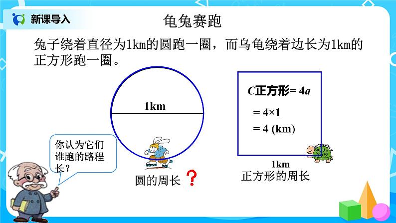 1.4《圆的周长》第四课时课件第3页