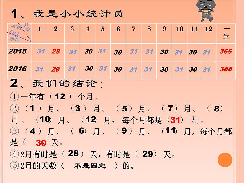 三年级数学下册课件-6.1 年、月、日（107）-人教版（共26张PPT）08