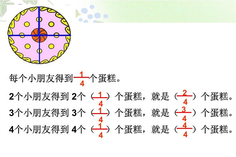 三年级下册数学课件-4.3  几分之几 ▏沪教版 （15张PPT)03