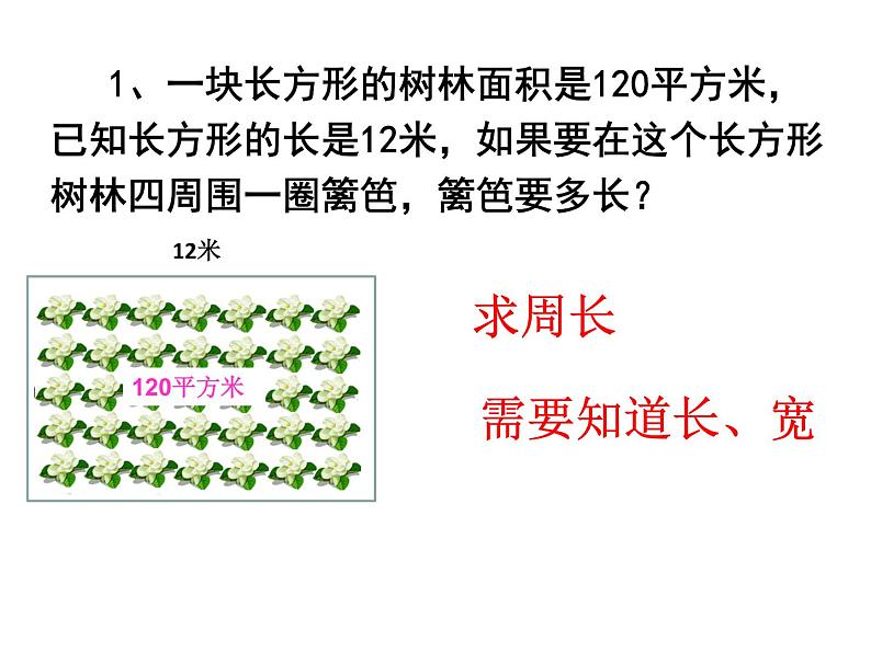 三年级下册数学课件-7.4  周长与面积 ▏沪教版    18张07