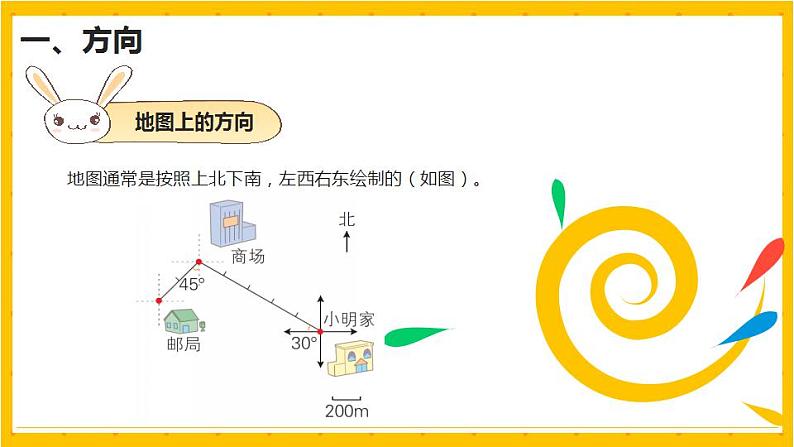 2022年小学数学升学总复习-专题八 图形的位置与运动 第一节 图形与位置精讲讲练课件04