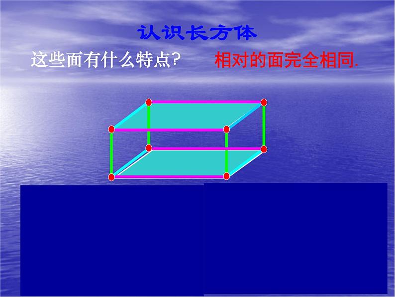 小学数学冀教版五年级下 3.1长方体和正方体的特征 课件04