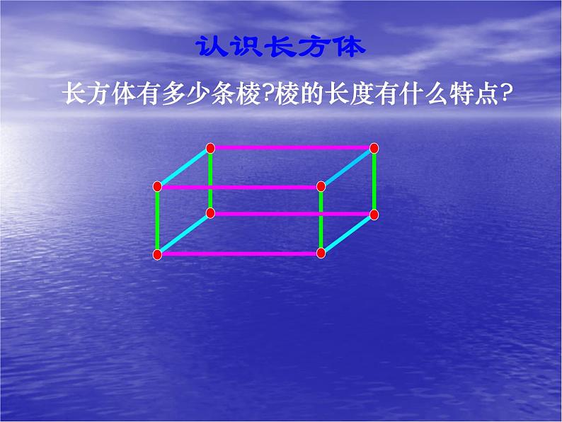 小学数学冀教版五年级下 3.1长方体和正方体的特征 课件07