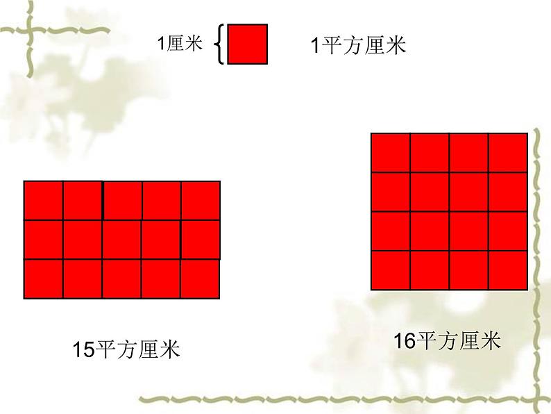 三年级下册数学课件-5.2 长方形和正方形的面积  北京版（共22张PPT）第4页