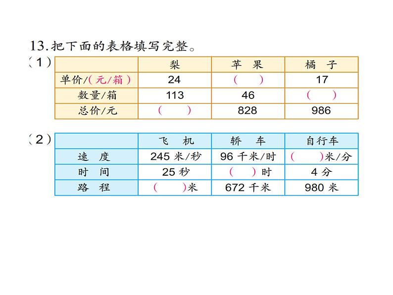 四年级数学下册课件-3.3三位数乘两位数和常见数量关系练习80-苏教版（共16张PPT）第2页