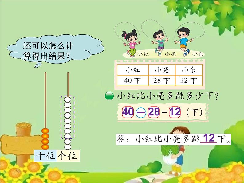 北师大版数学一年级下册 6.4 跳绳 (2) 课件04