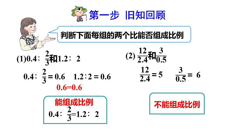 第2课时  比例的基本性质（授课课件）01