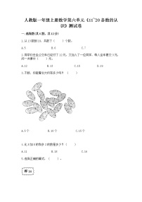 数学人教版6 11～20各数的认识课后测评