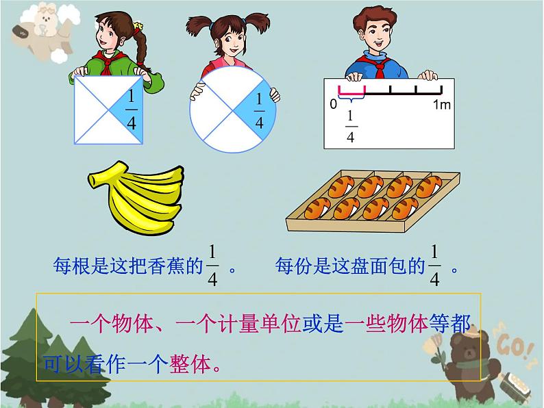 2021-2022学年青岛版数学五年级下册 二 校园艺术节 分数的意义和性质 信息窗一（分数的意义）课件第6页