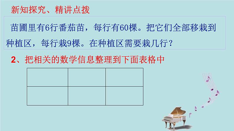 2021-2022学年青岛版数学三年级下册 四 绿色生态园 解决问题 信息窗二（归一、归总问题） 课件06