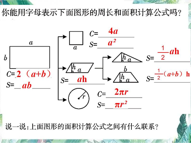 北师大版数学 六年级总复习 平面图形复习课课件PPT第2页