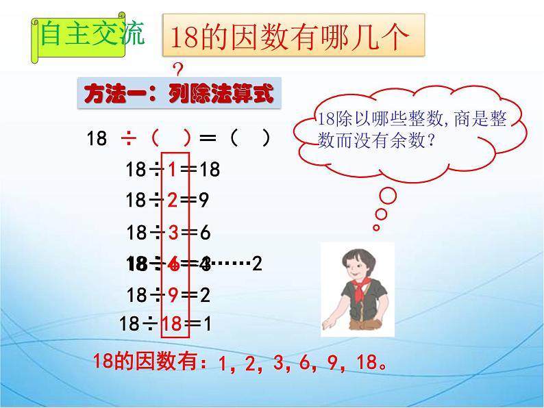 人教版数学五下《因数和倍数》例2课件PPT05