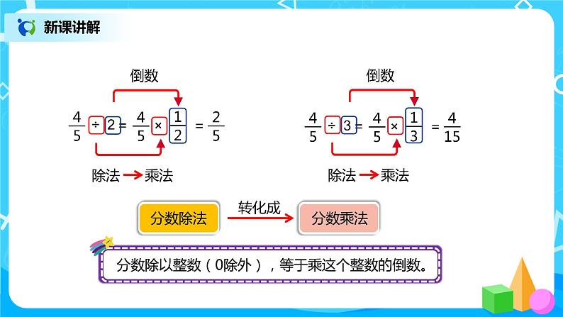 人教版小学数学六年级上册3.2《分数除以整数》PPT课件第8页