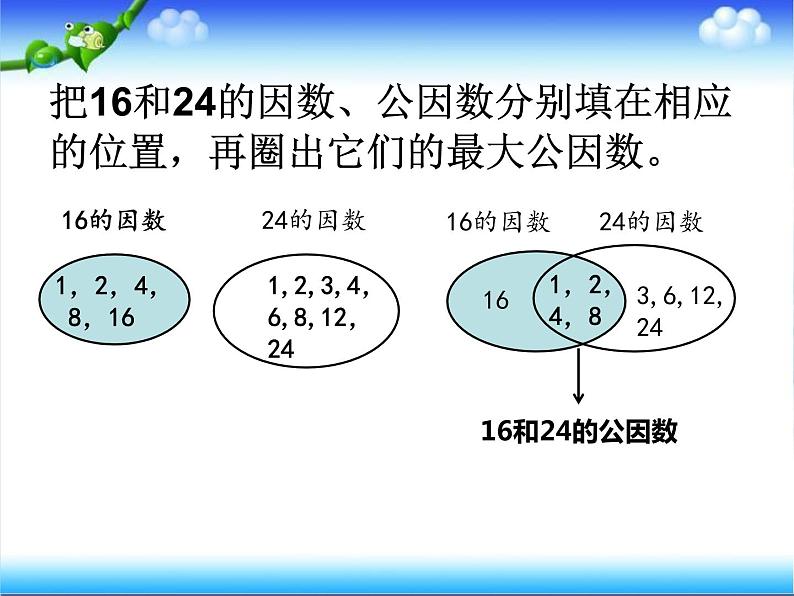 五年级下册数学最大公因数课件PPT第8页