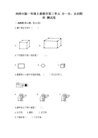 小学数学分一分同步测试题