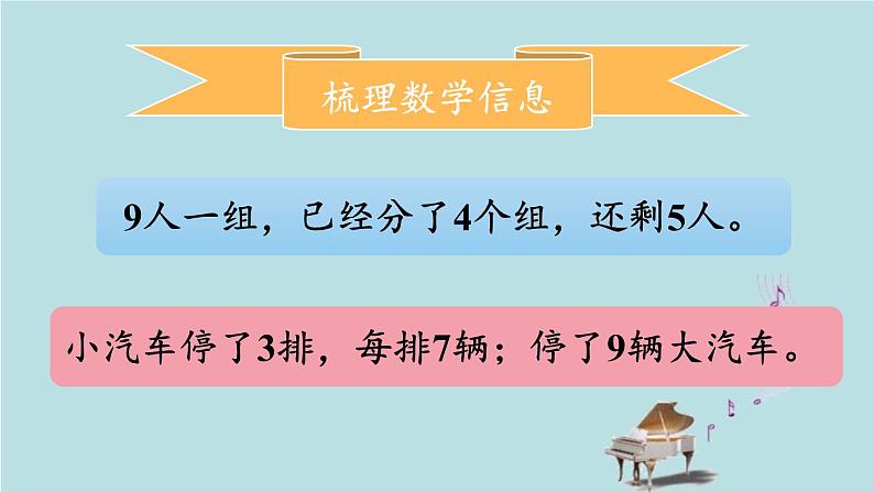 2021-2022学年青岛版数学二年级下册 八 休闲假日 解决问题 信息窗一（乘加、乘减的问题） 课件05