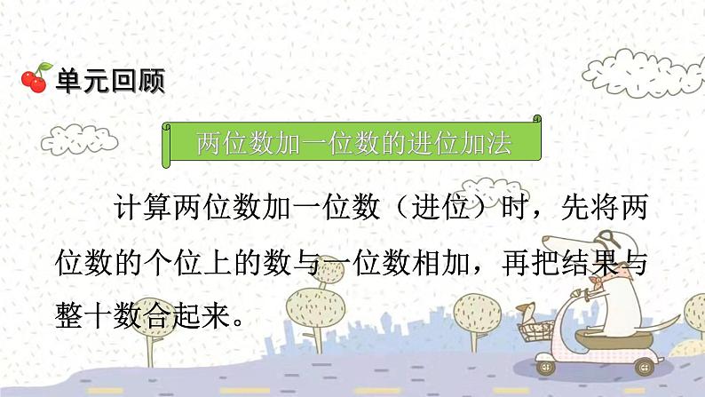 苏教版数学一年级下 6 100以内的加法和减法（二）-单元复习提升 课件02