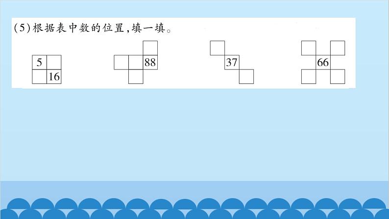 北师大版数学一年级下册 第3单元 生活中的数-第6课时  做个百数表 课件03