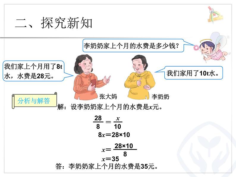 《用比例解决问题》课堂实录 课件07