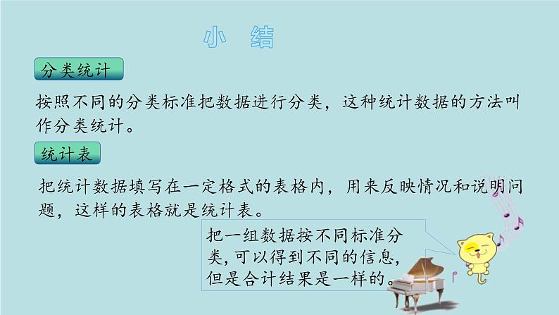 2021-2022学年青岛版数学二年级下册 九 我是体育小明星 数据的收集与整理 信息窗一（分类统计） 课件08