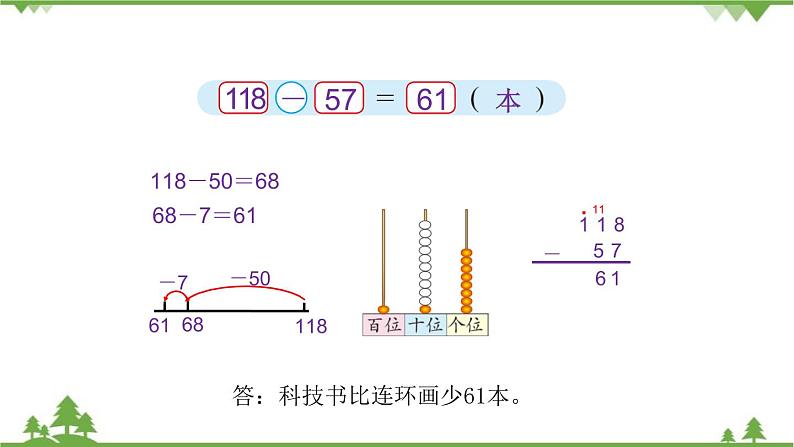 北师大版数学二年级下册 第五单元 加与减 第4课时  小小图书馆 课件06