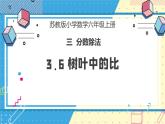 苏教版小学数学六年级上册3.6《树叶中的比》课件+教学设计