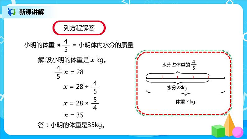 人教版小学数学六年级上册3.5《分数除法的应用（1）》PPT课件+教学设计+同步练习06