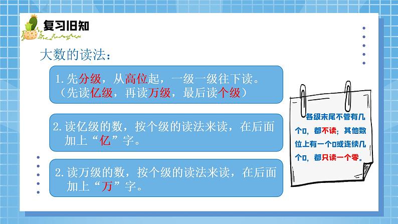 01北师大版四年级上册数学《总复习-数与代数》PPT课件04