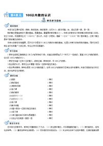 小学数学人教版一年级下册4. 100以内数的认识数数 数的组成第1课时导学案