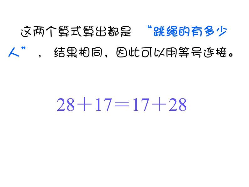 四年级数学下册课件-6.3加法运算律练习206-苏教版第6页