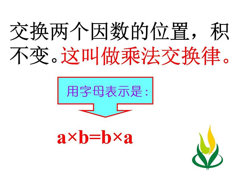 四年级数学下册课件-6乘法交换律和结合律及有关的简便计算-苏教版第8页