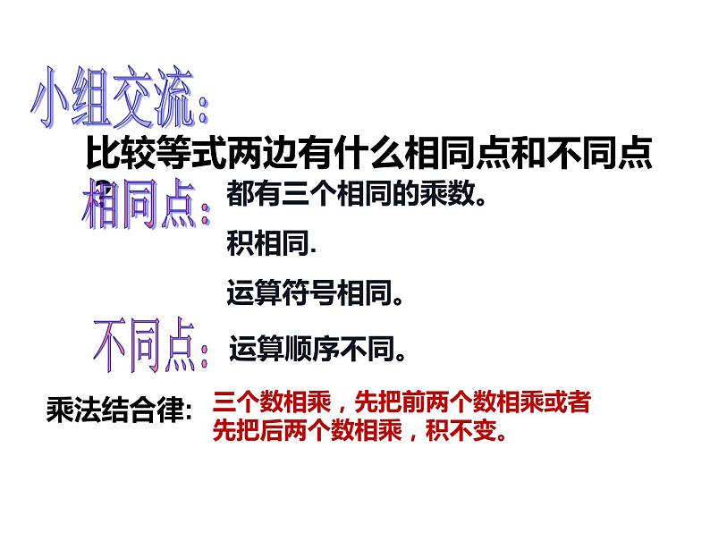 四年级数学下册课件-6乘法交换律和结合律及有关的简便计算515-苏教版（共21张PPT）第8页