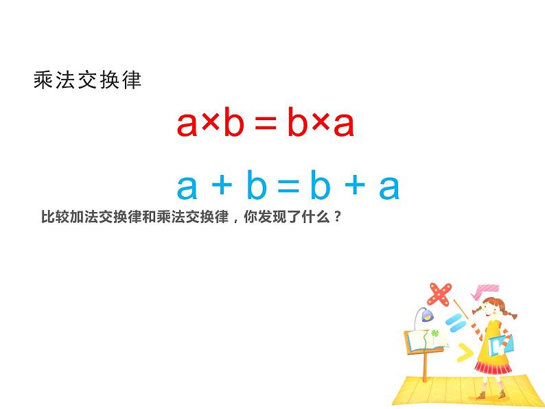 四年级数学下册课件-6乘法交换律和结合律  苏教版（共20张PPT）第7页