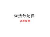 四年级数学下册课件-6.6应用乘法分配律进行简便计算4-苏教版（共16张PPT）