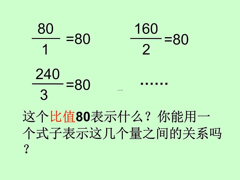 六年级下册数学课件   《正比例的意义》 苏教版  14张第4页